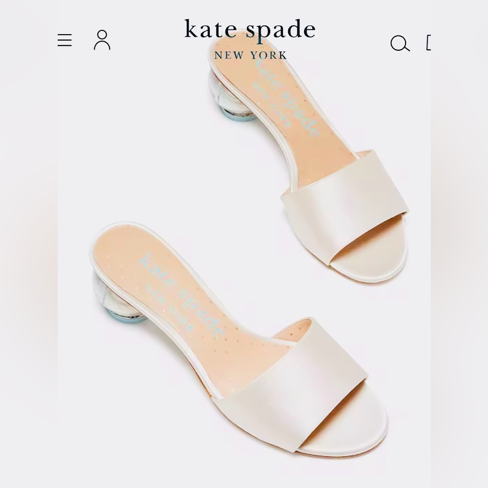 Authentic Kate Spade Love Shoe Slide Sandals